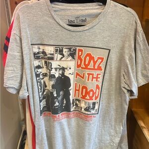 Boyz N The Hood Gray Graphic T-Shirt